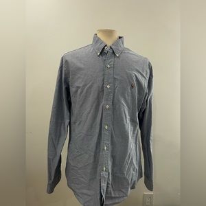 Ralph lauren mens Chambray Button Down Shirt